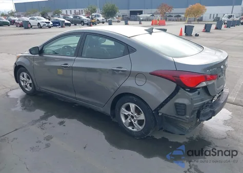 2014 Hyundai Elantra Se z USA, uszkodzony, nr VIN 5NPDH4AE9EH500454